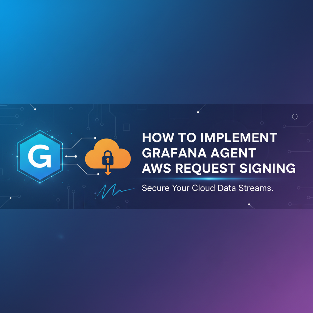 How to Implement Grafana Agent AWS Request Signing