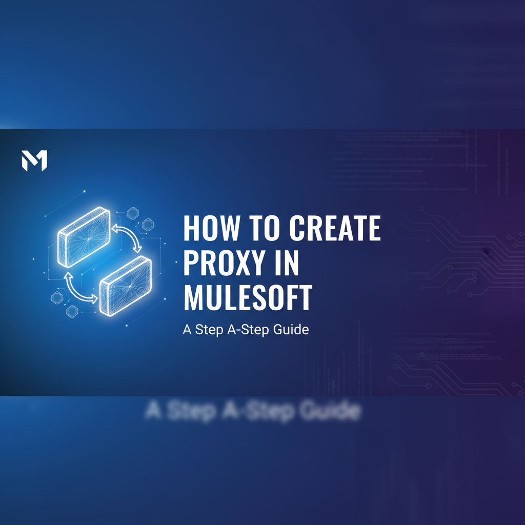 How to Create Proxy in MuleSoft: A Step-by-Step Guide