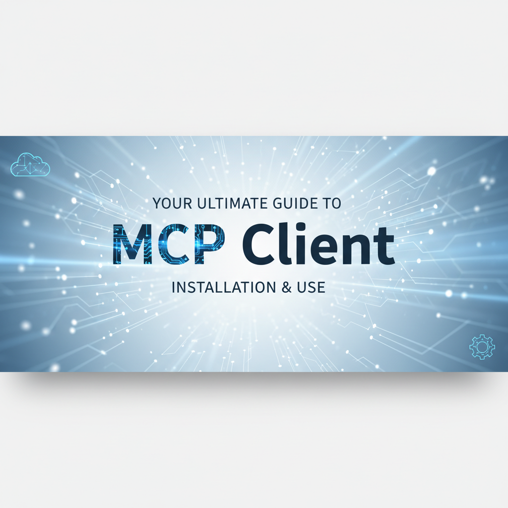 MCP Client: Your Ultimate Guide to Installation & Use