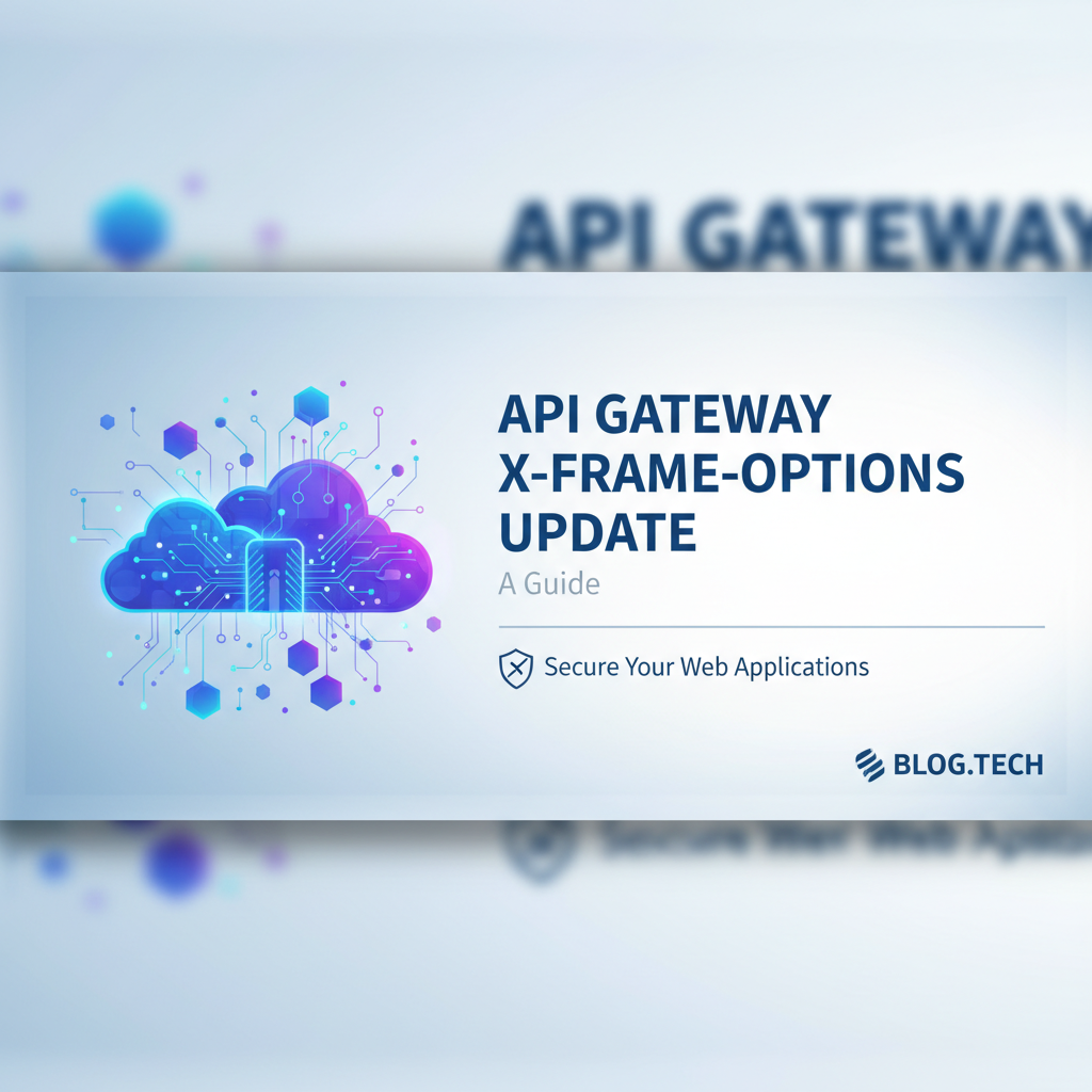 API Gateway X-Frame-Options Update: A Guide