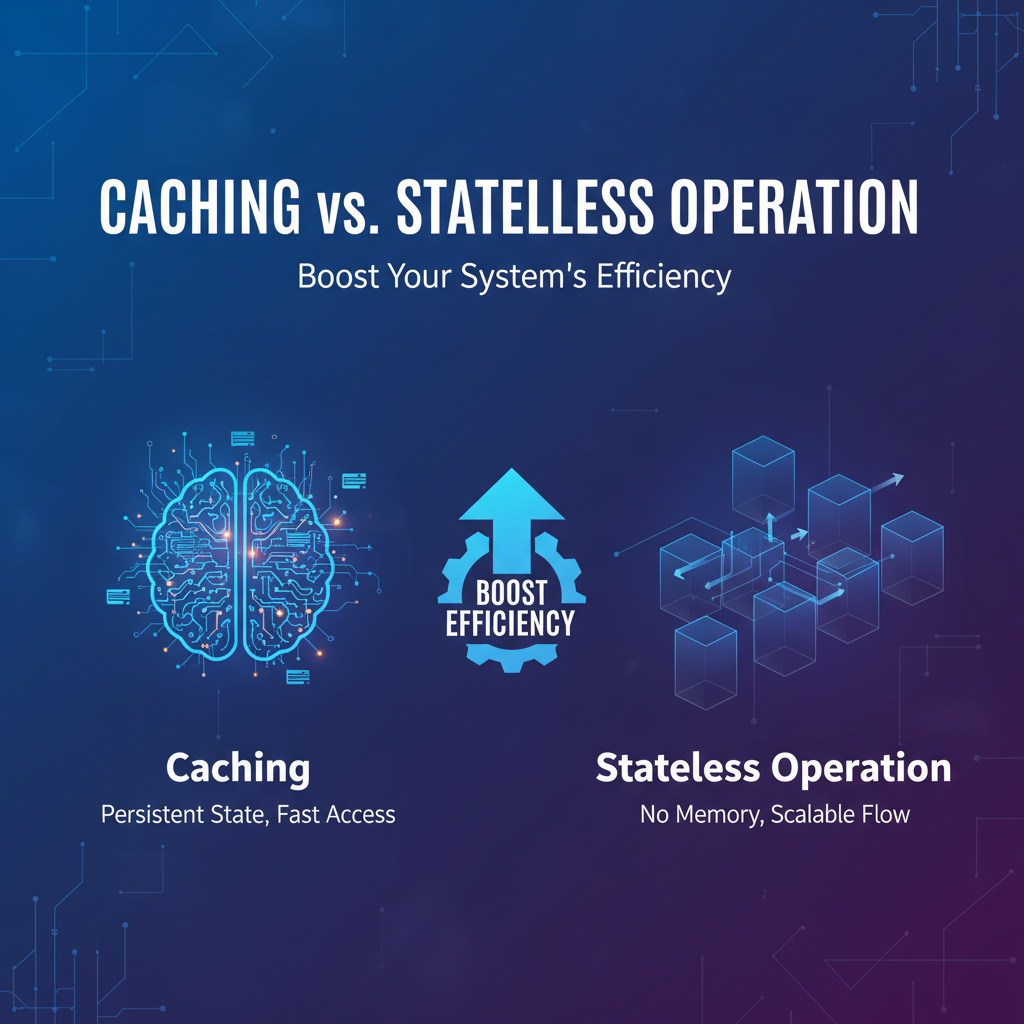 Caching vs. Stateless Operation: Boost Your System's Efficiency