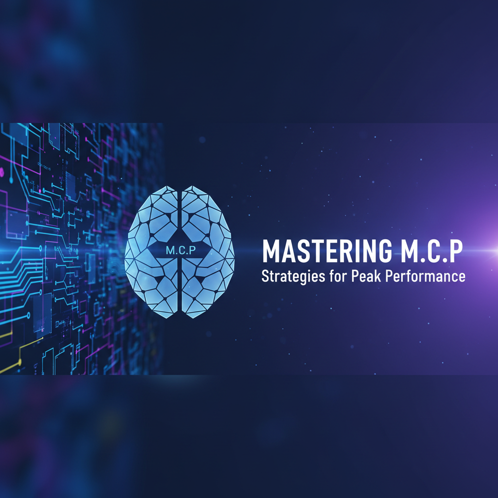 Mastering M.C.P: Strategies for Peak Performance