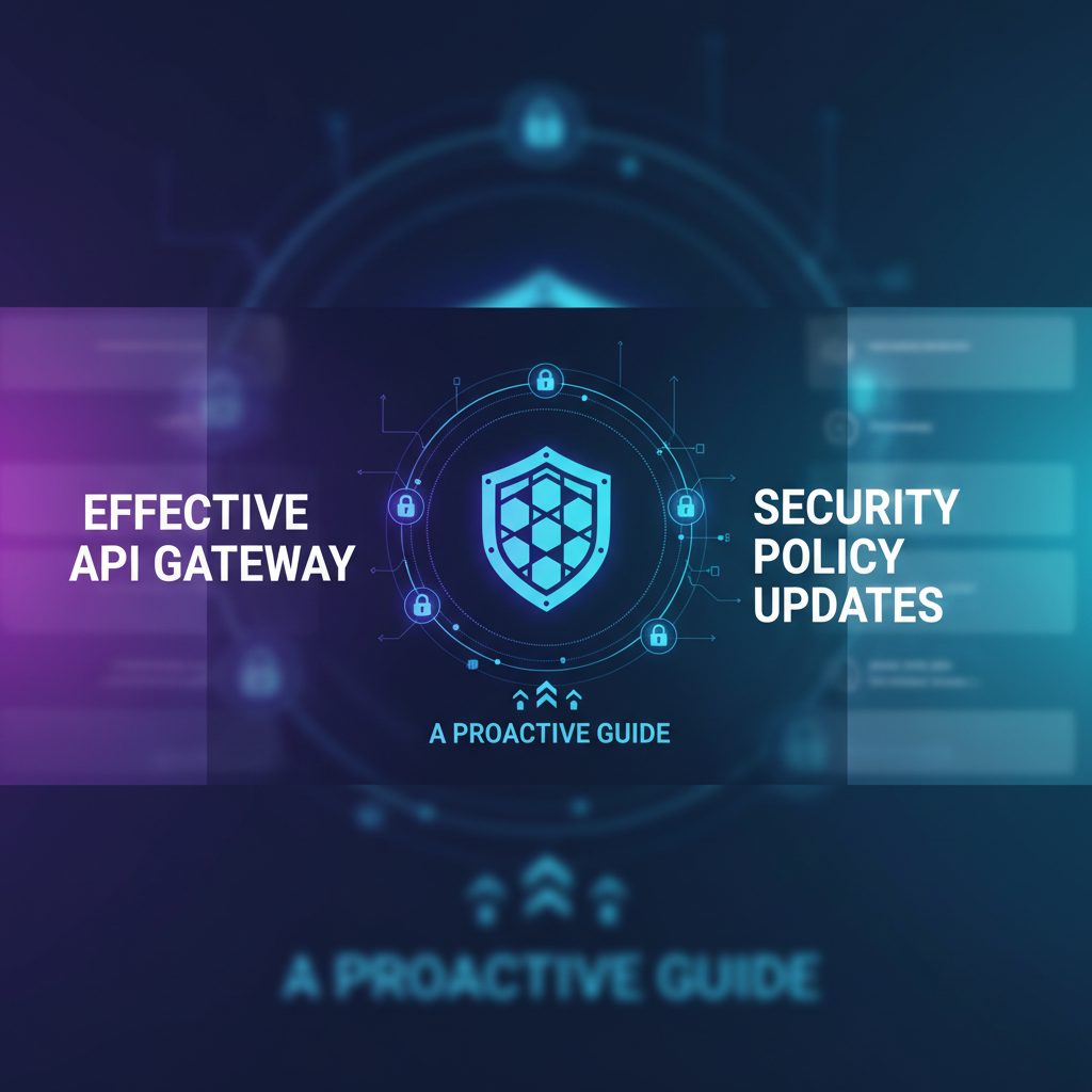 Effective API Gateway Security Policy Updates: A Proactive Guide