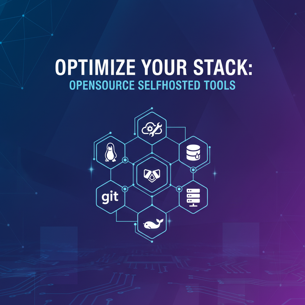 Optimize Your Stack: Opensource Selfhosted Tools to Add