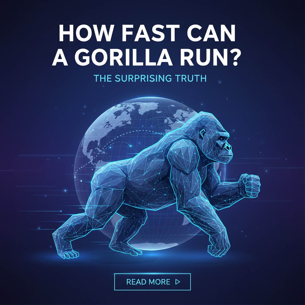 How Fast Can a Gorilla Run? The Surprising Truth