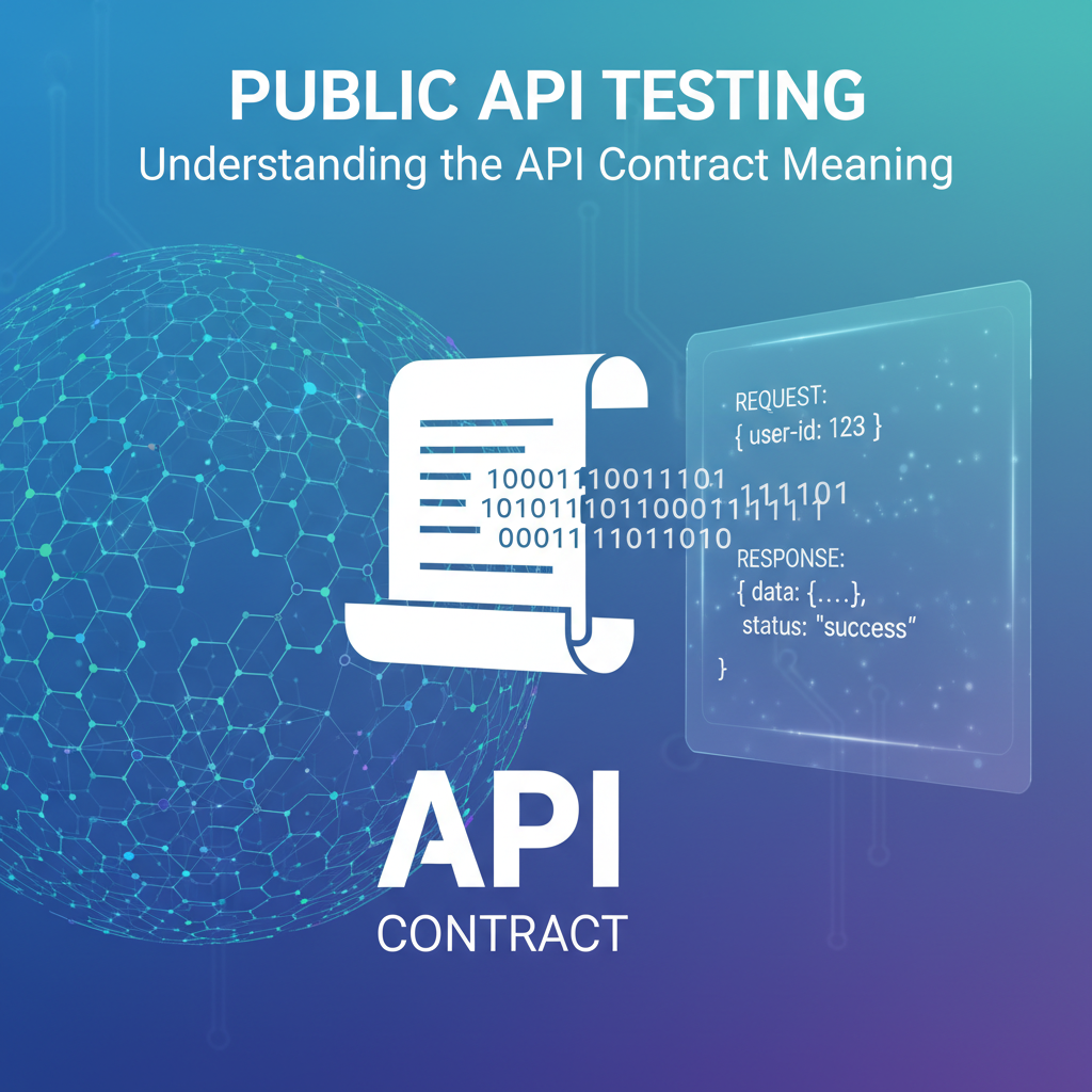 Public API Testing: Understanding the API Contract Meaning