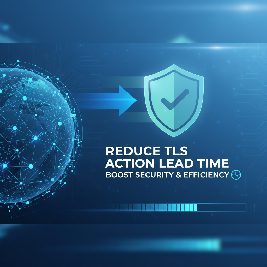 Reduce TLS Action Lead Time: Boost Security & Efficiency