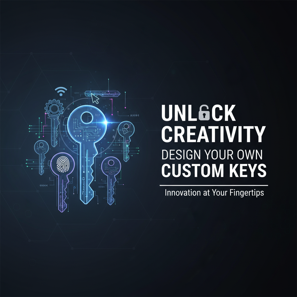 Unlock Creativity: Design Your Own Custom Keys