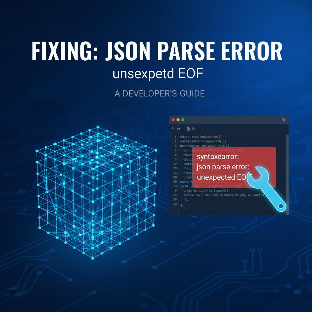 Fixing error: syntaxerror: json parse error: unexpected eof