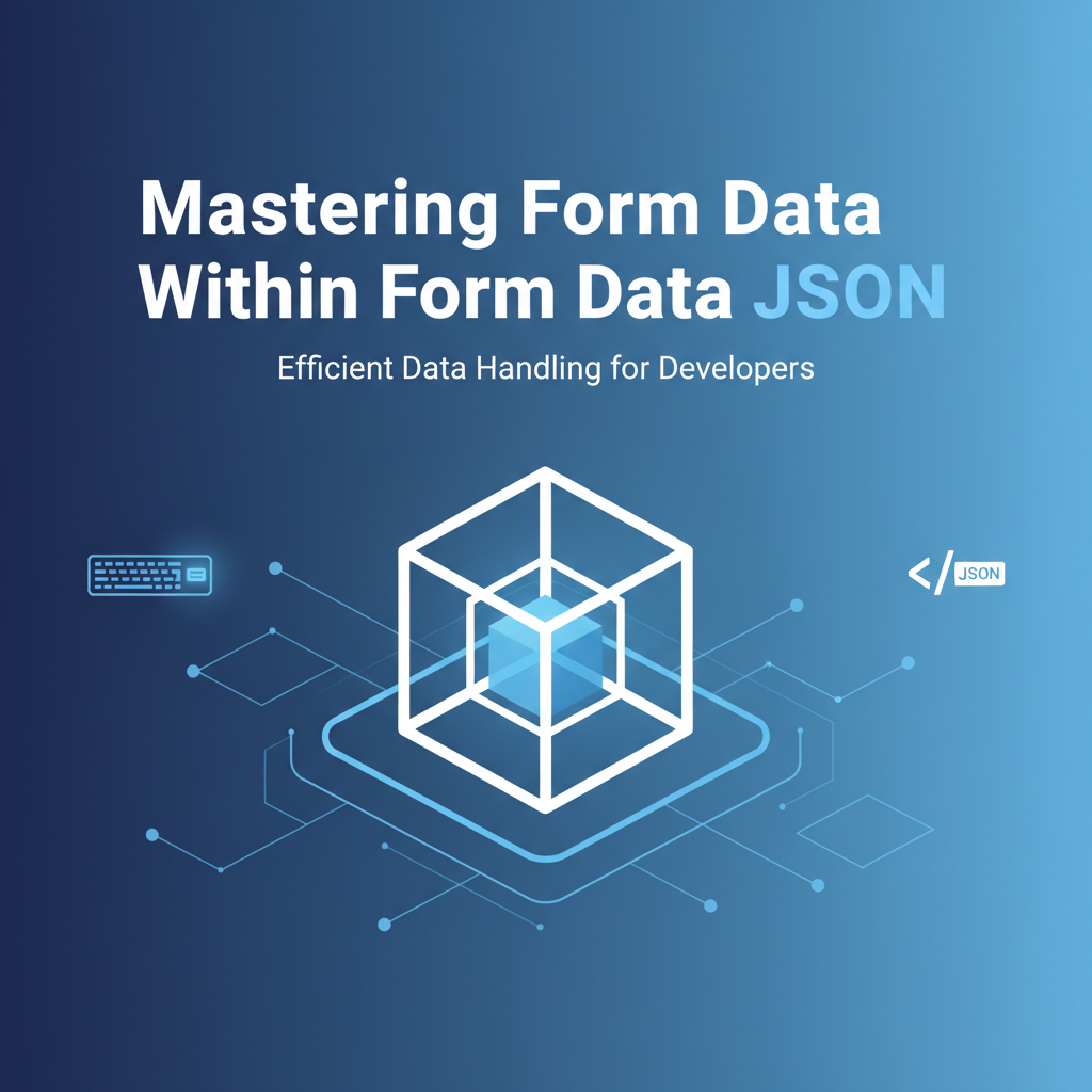 Mastering Form Data Within Form Data JSON
