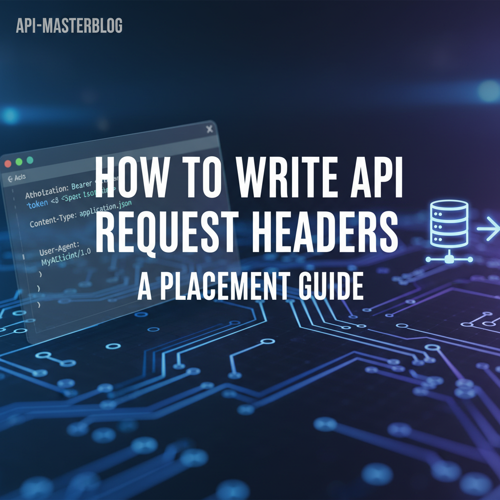 How to Write API Request Headers: A Placement Guide