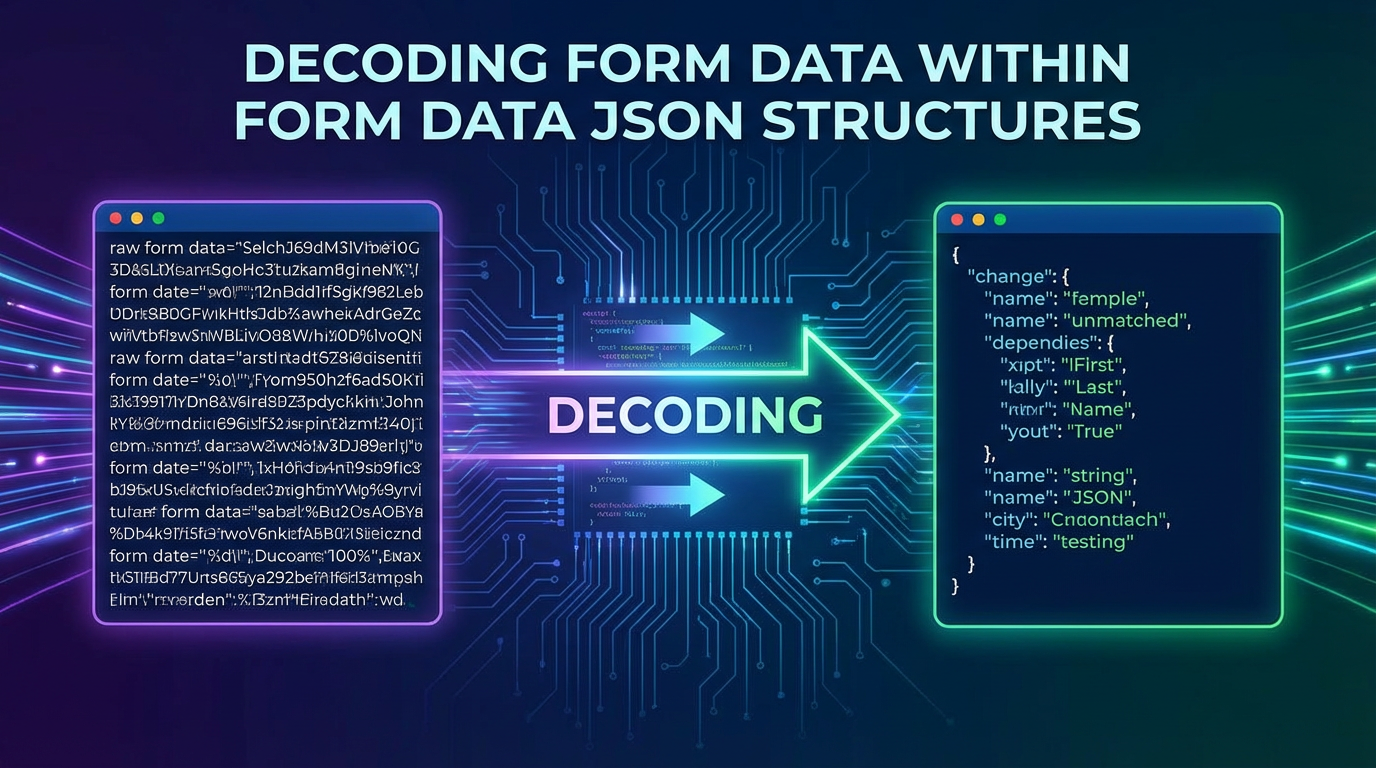 Decoding Form Data within Form Data JSON Structures