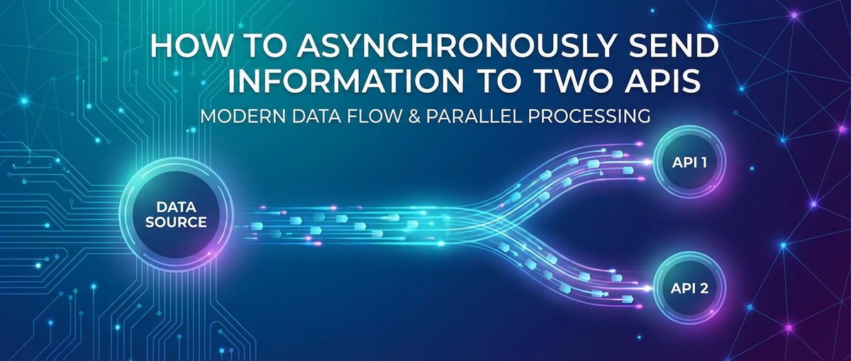 How to Asynchronously Send Information to Two APIs