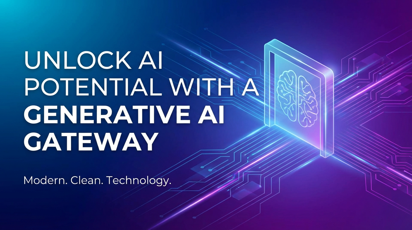 Unlock AI Potential with a Generative AI Gateway