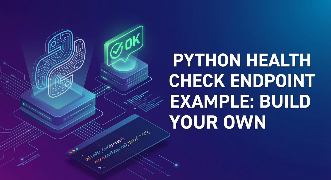 Python Health Check Endpoint Example: Build Your Own