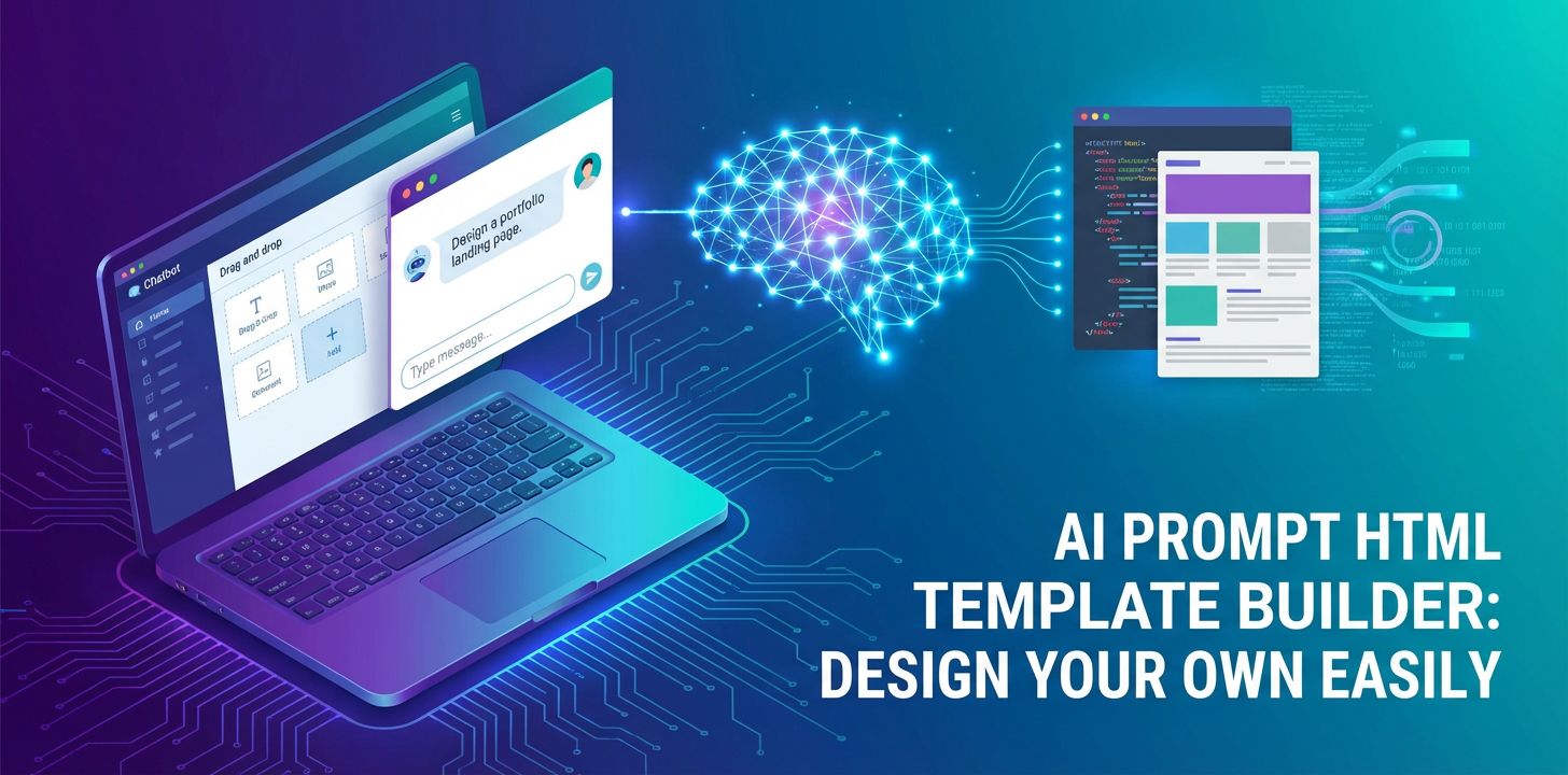 AI Prompt HTML Template Builder: Design Your Own Easily
