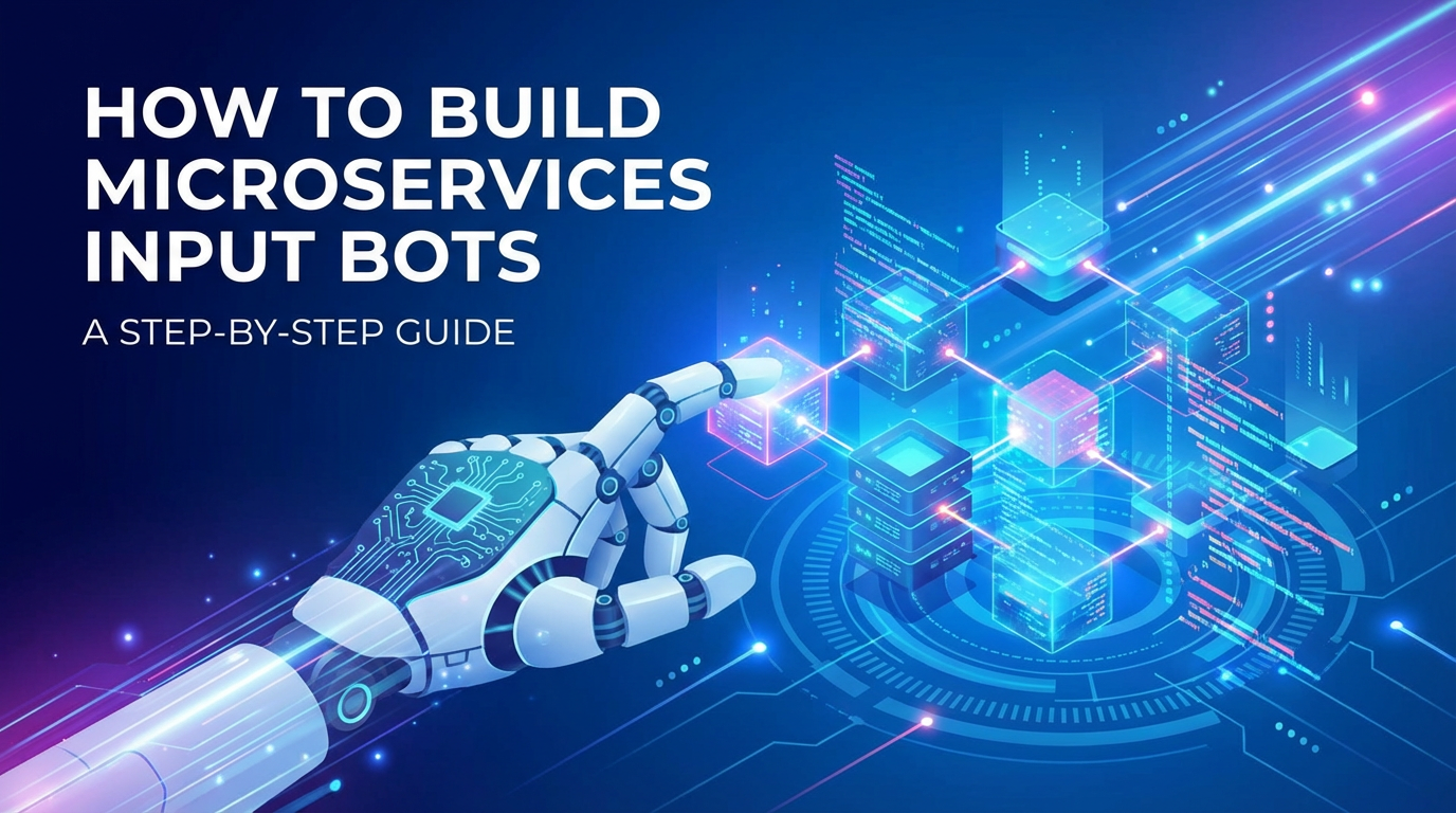 How to Build Microservices Input Bots: A Step-by-Step Guide
