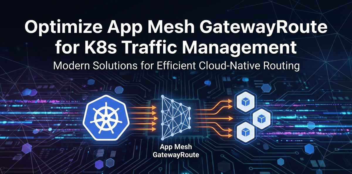 Optimize App Mesh GatewayRoute for K8s Traffic Management