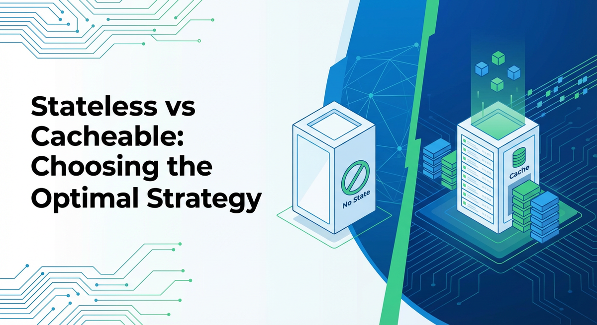 Stateless vs Cacheable: Choosing the Optimal Strategy
