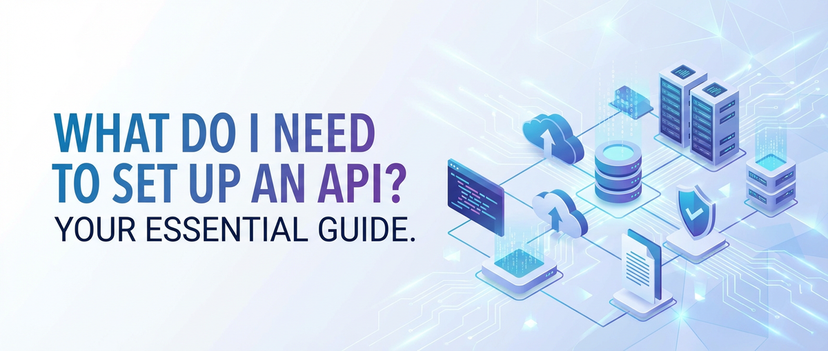 What Do I Need to Set Up an API? Your Essential Guide