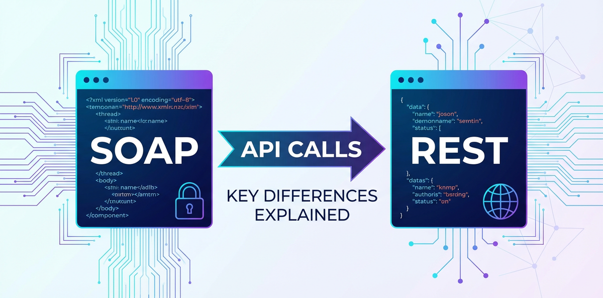SOAP vs REST API Calls: Key Differences Explained