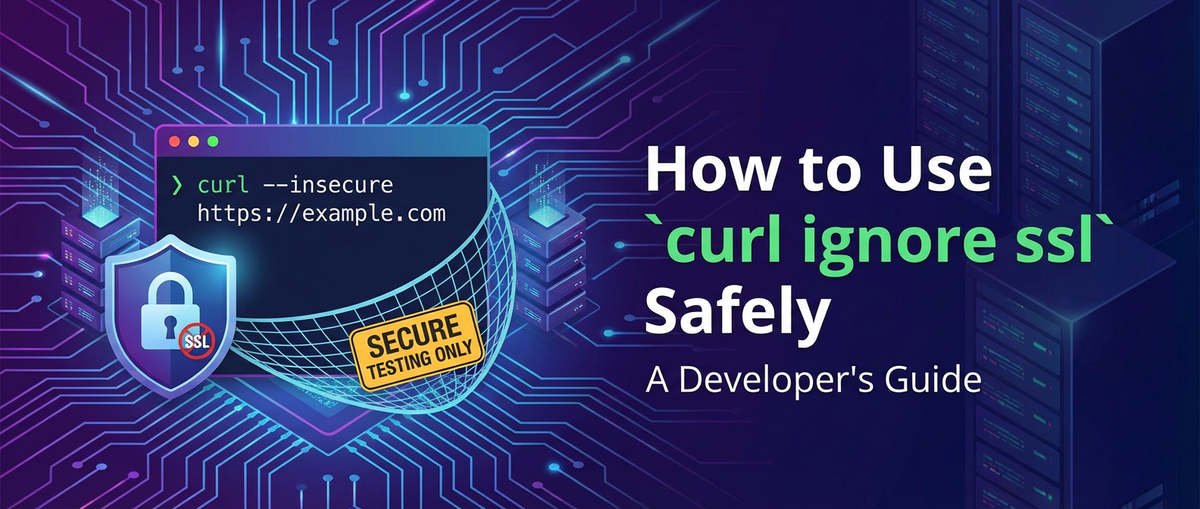 How to Use `curl ignore ssl` Safely