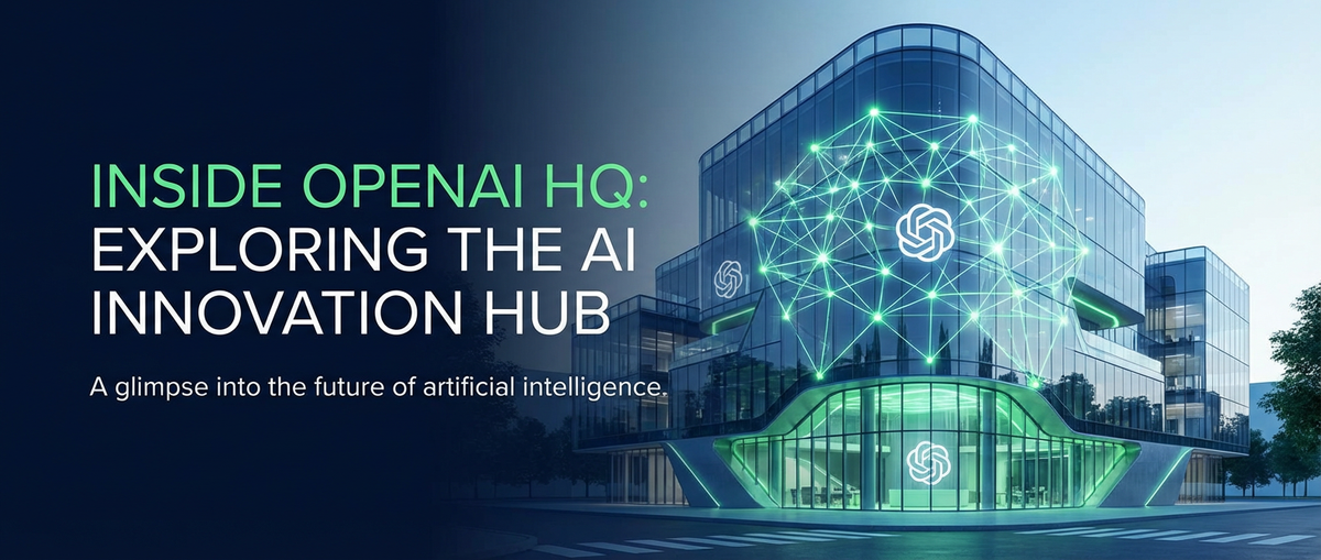 Inside OpenAI HQ: Exploring the AI Innovation Hub