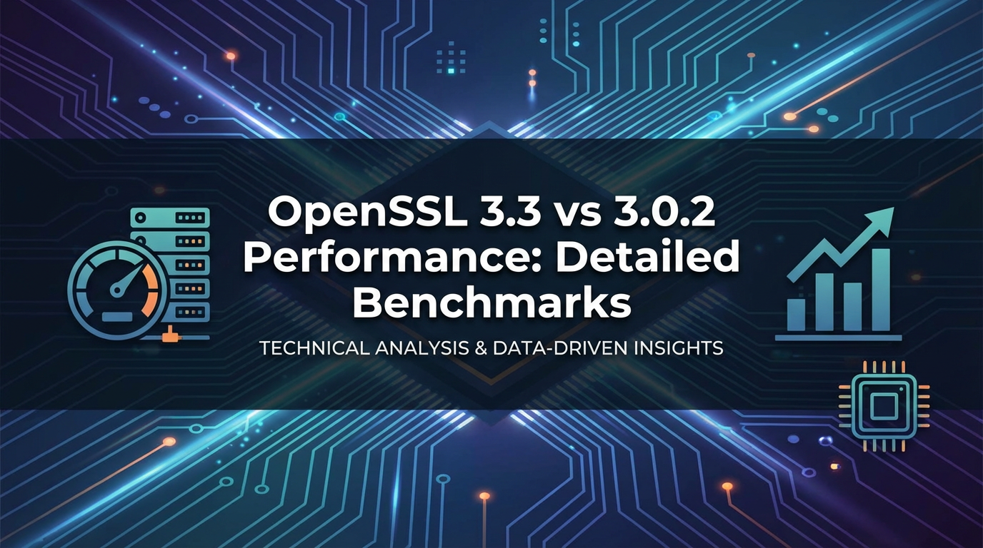 OpenSSL 3.3 vs 3.0.2 Performance: Detailed Benchmarks