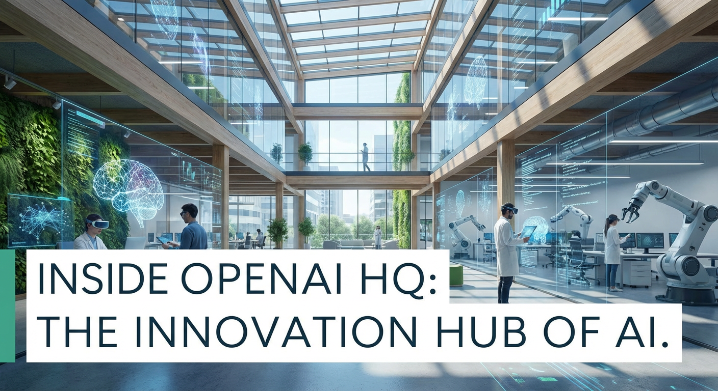 Inside OpenAI HQ: The Innovation Hub of AI