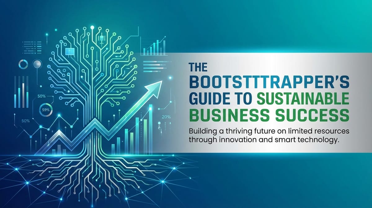 The Bootstrapper's Guide to Sustainable Business Success
