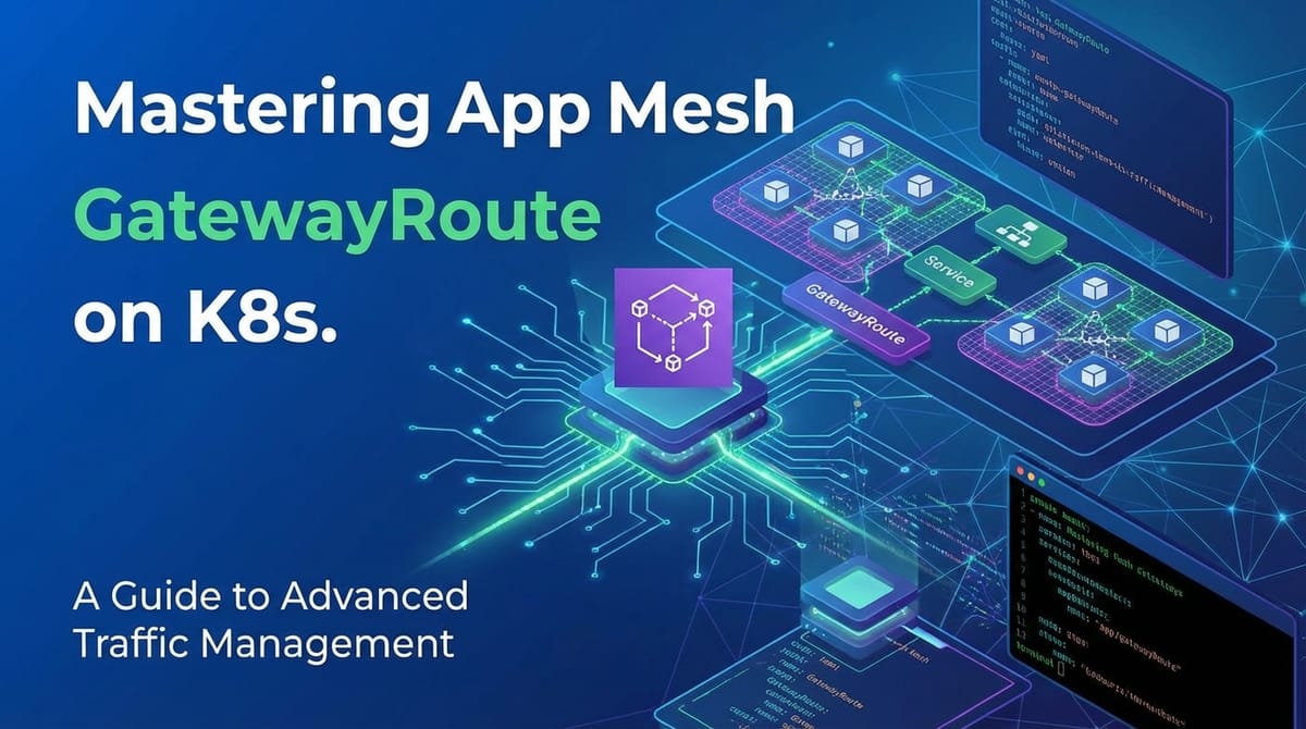Mastering App Mesh GatewayRoute on K8s