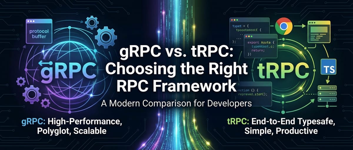 gRPC vs. tRPC: Choosing the Right RPC Framework
