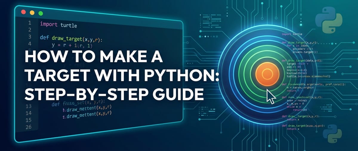 How to Make a Target with Python: Step-by-Step Guide