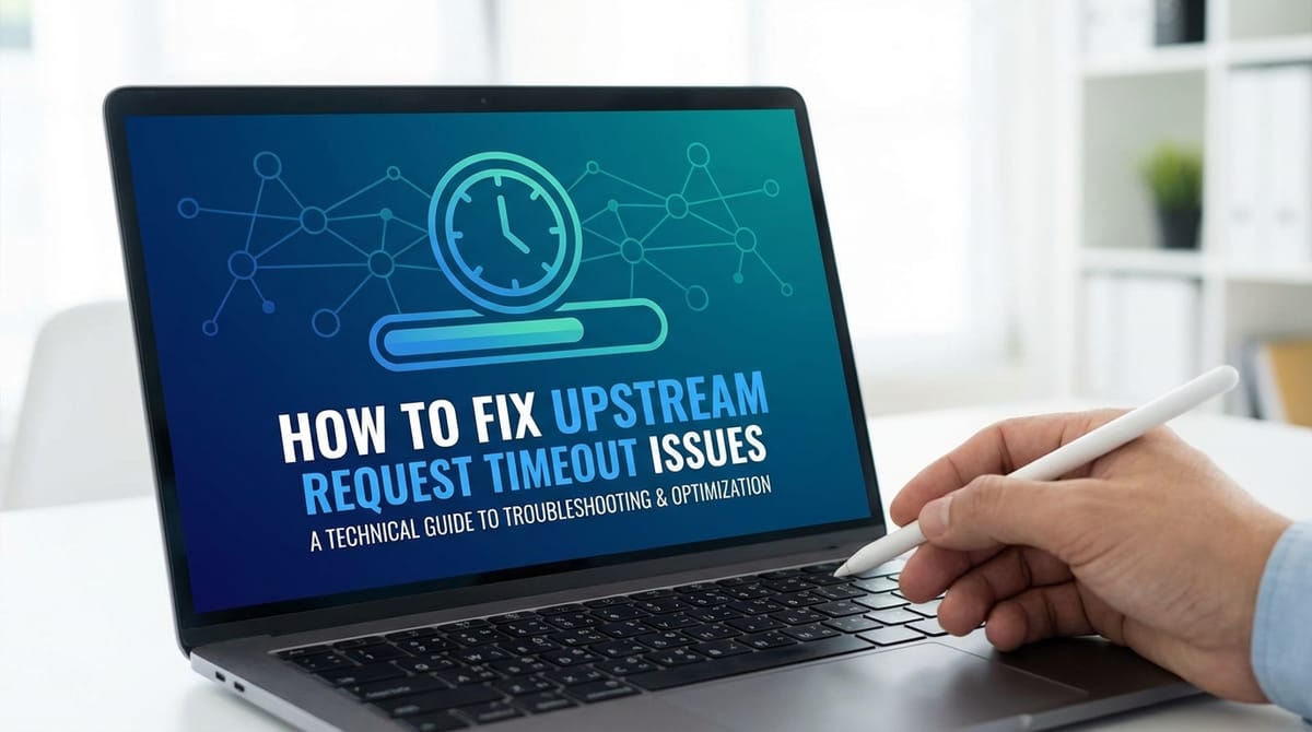 How to Fix Upstream Request Timeout Issues