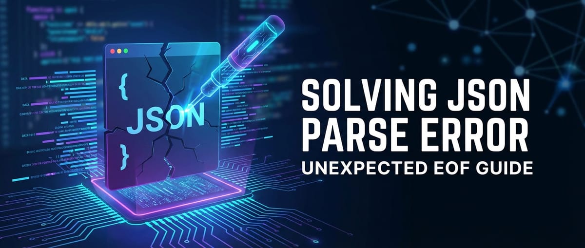 Solving JSON Parse Error: Unexpected EOF Guide
