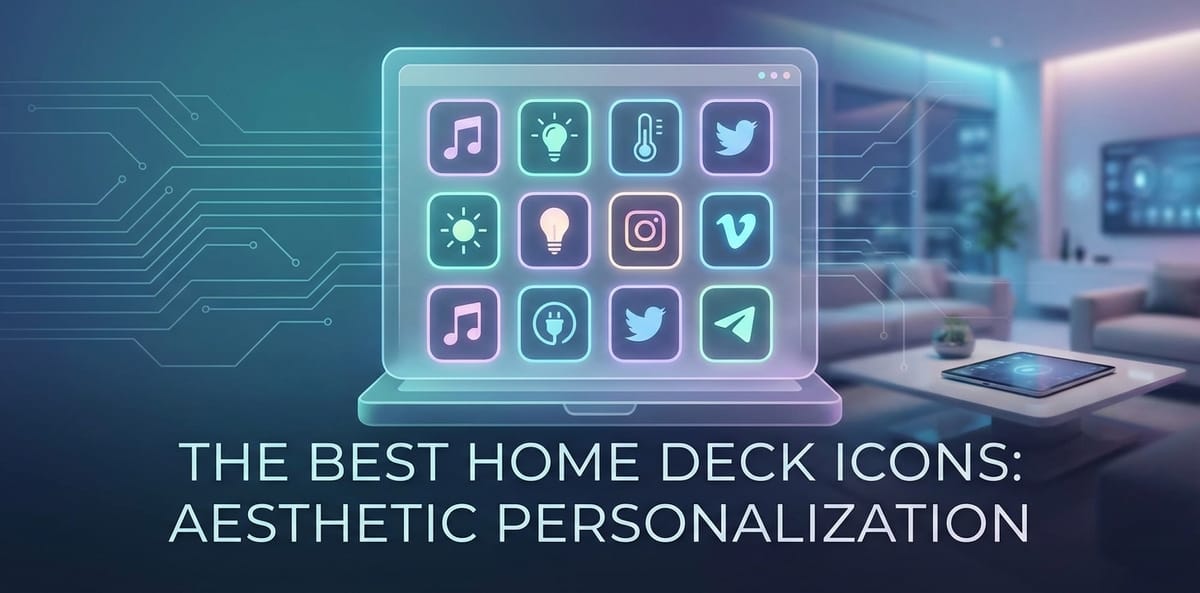 The Best Home Deck Icons for Aesthetic Personalization
