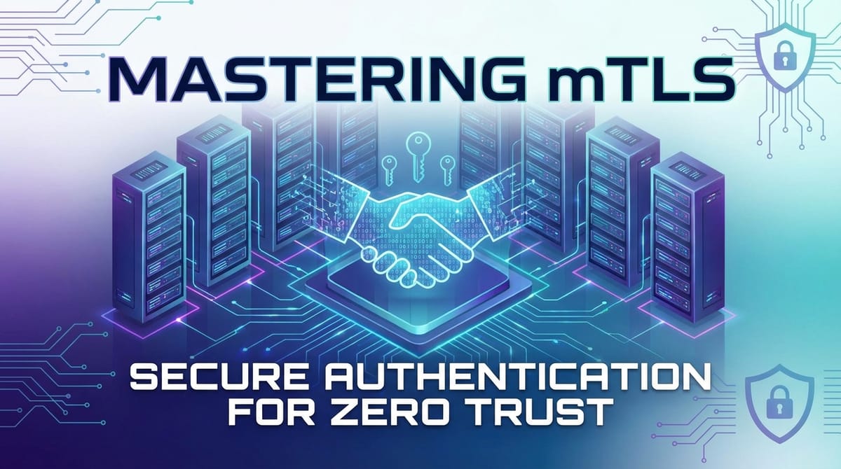 Mastering mTLS: Secure Authentication for Zero Trust