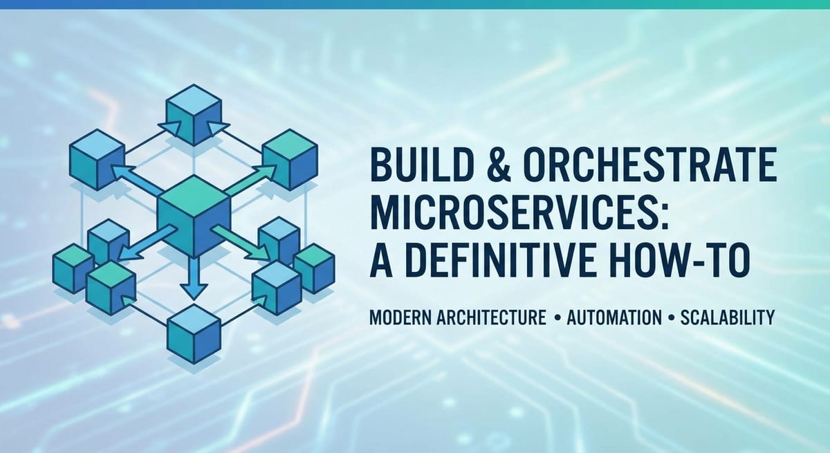 Build & Orchestrate Microservices: A Definitive How-To
