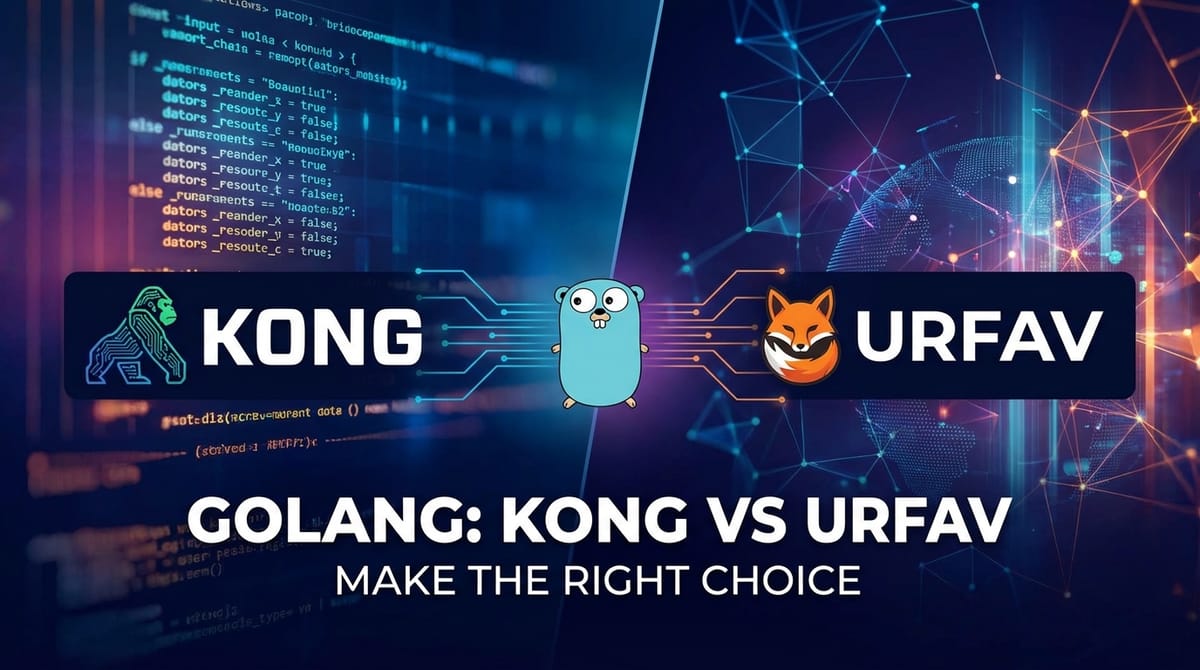 Golang: Kong vs Urfav - Make the Right Choice