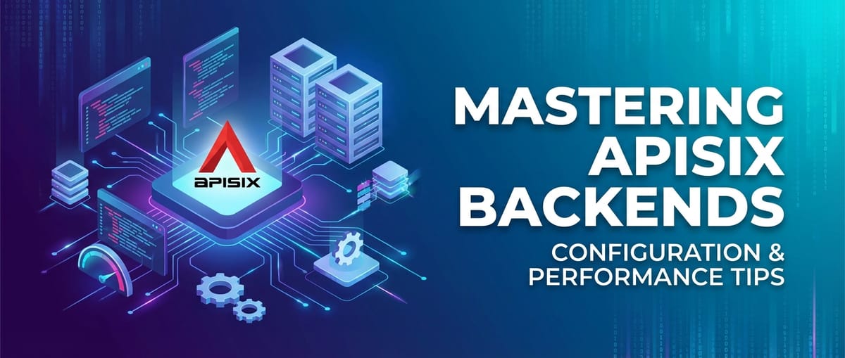 Mastering APISIX Backends: Configuration & Performance Tips