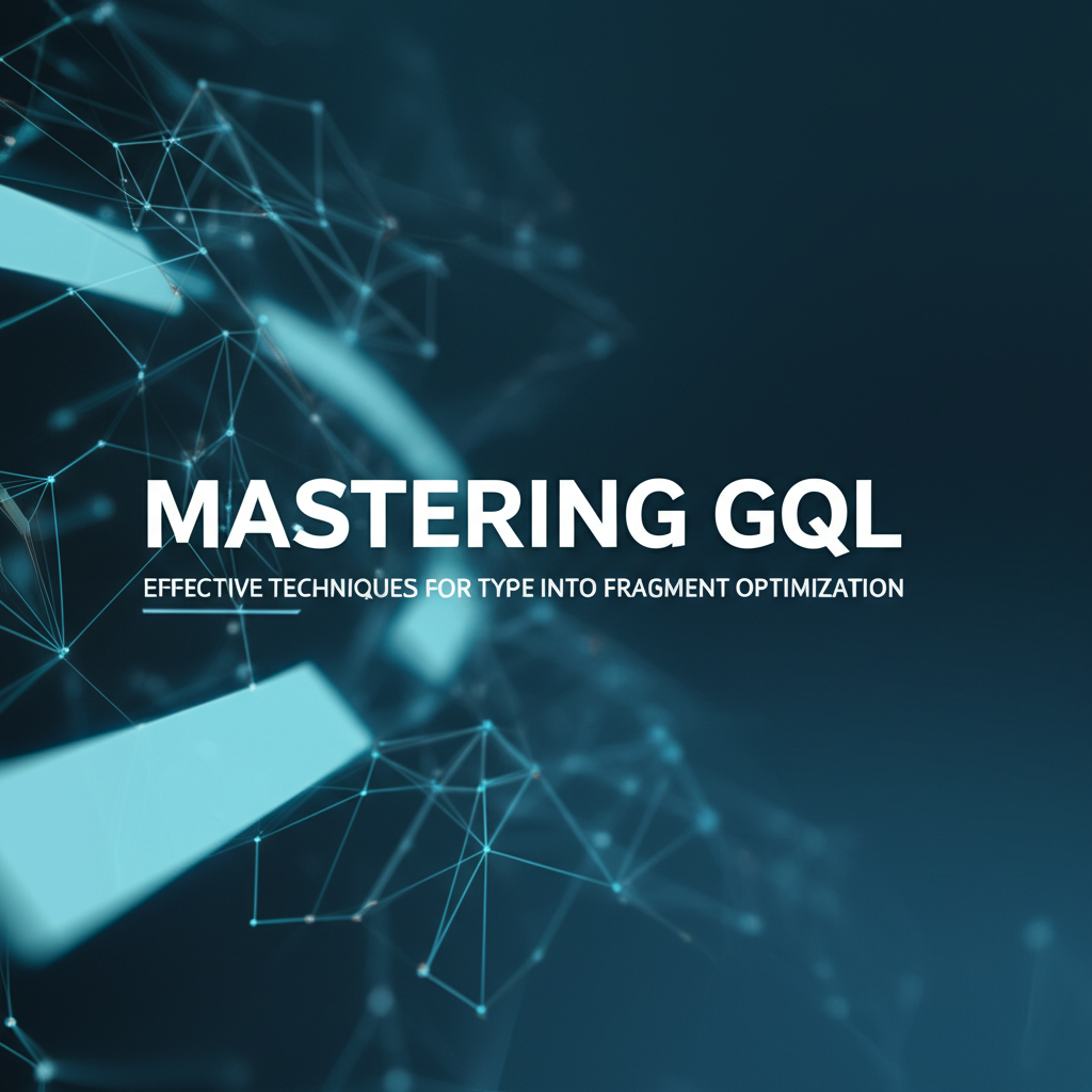 Mastering GQL: Effective Techniques for Type into Fragment Optimization