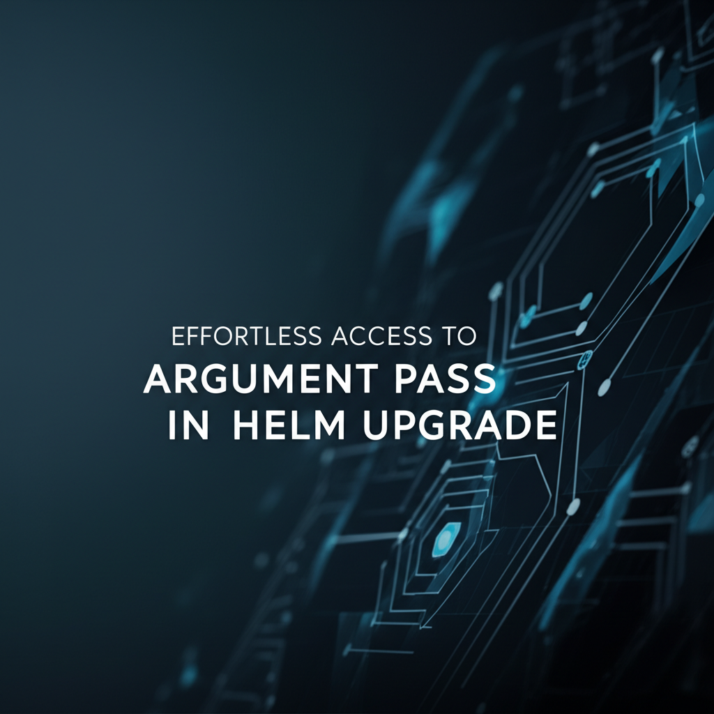 Effortless Access to Argument Pass in Helm Upgrade: Ultimate Guide