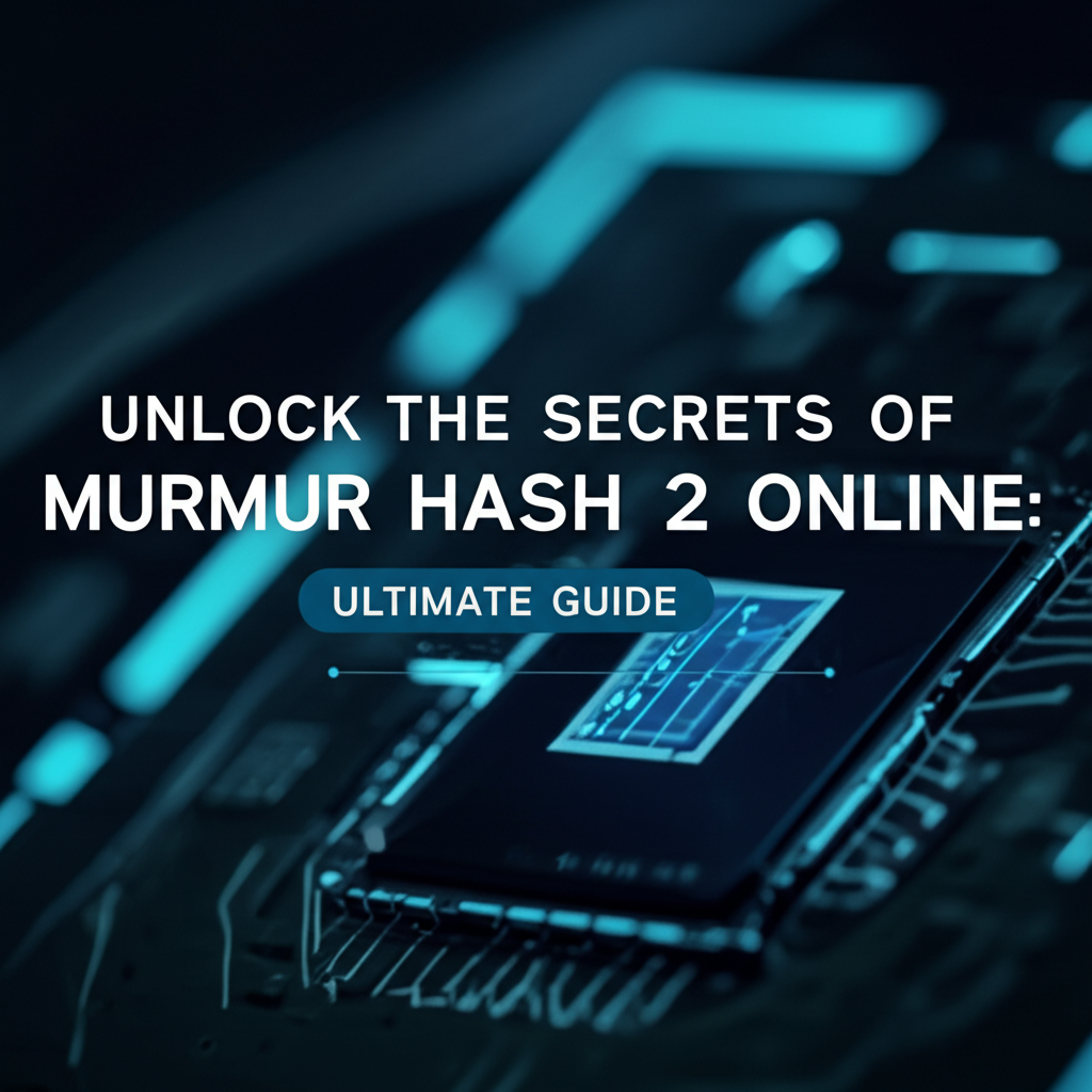 Unlock the Secrets of Murmur Hash 2 Online: Ultimate Guide