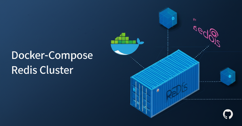 Master Docker-Compose Redis Cluster Setup on GitHub