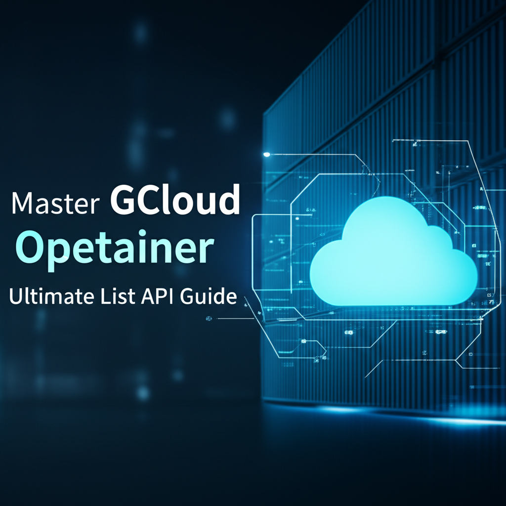 Master GCloud Container Operations: Ultimate List API Guide