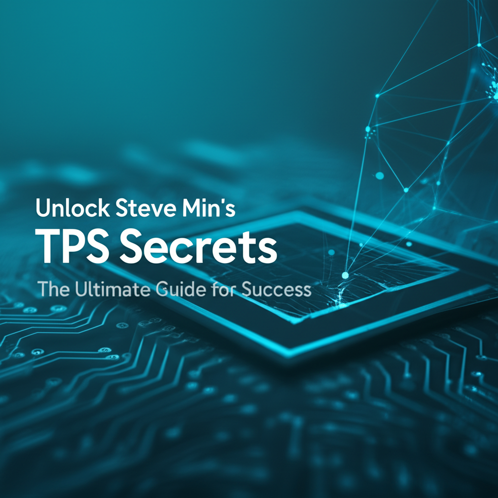 Unlock Steve Min's TPS Secrets: The Ultimate Guide for Success