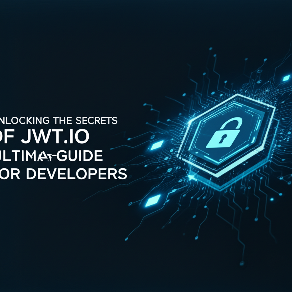 Unlocking the Secrets of JWT.io: Ultimate Guide for Developers