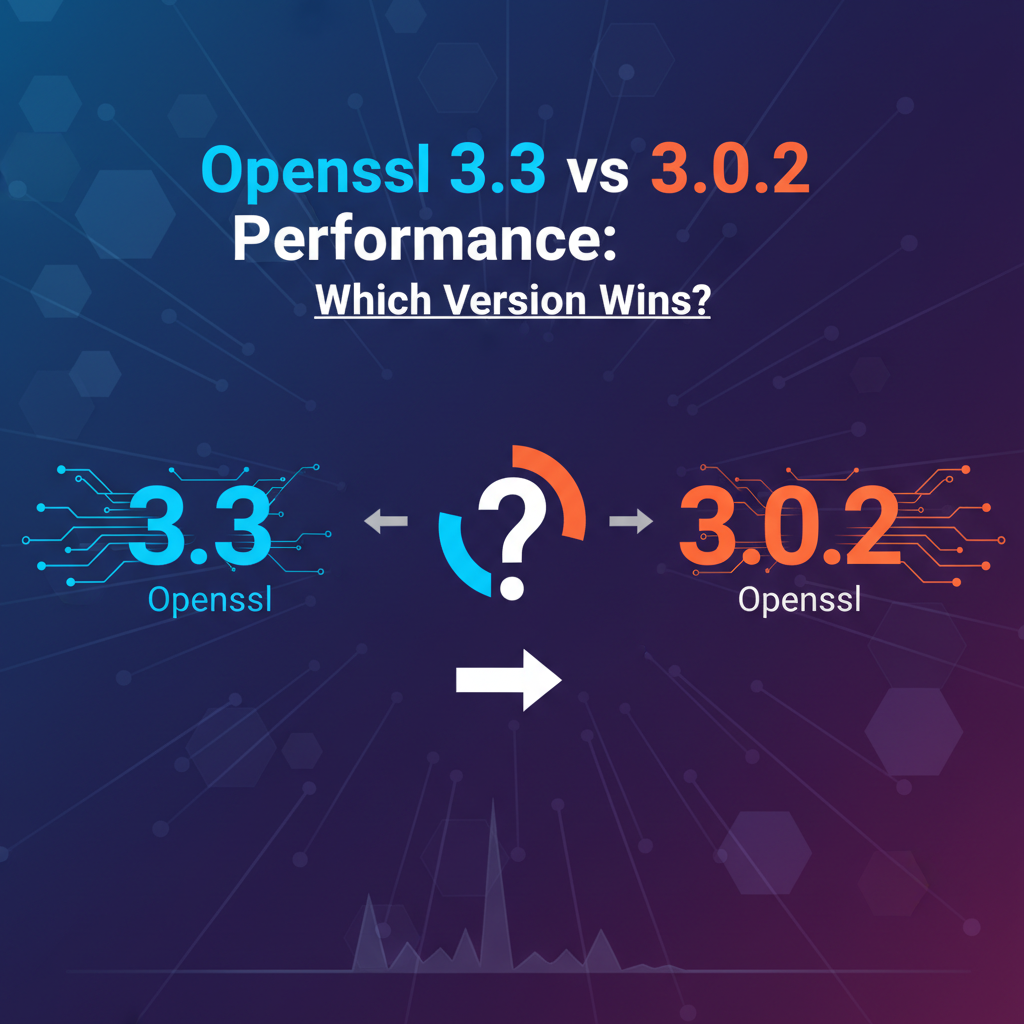 Openssl 3.3 vs 3.0.2 Performance: Which Version Wins?