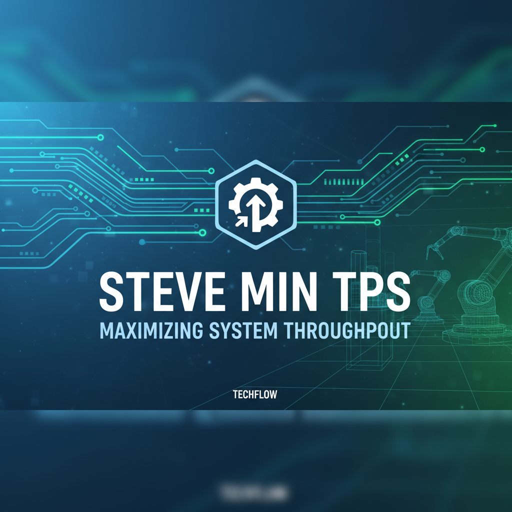 Steve Min TPS: Maximizing System Throughput