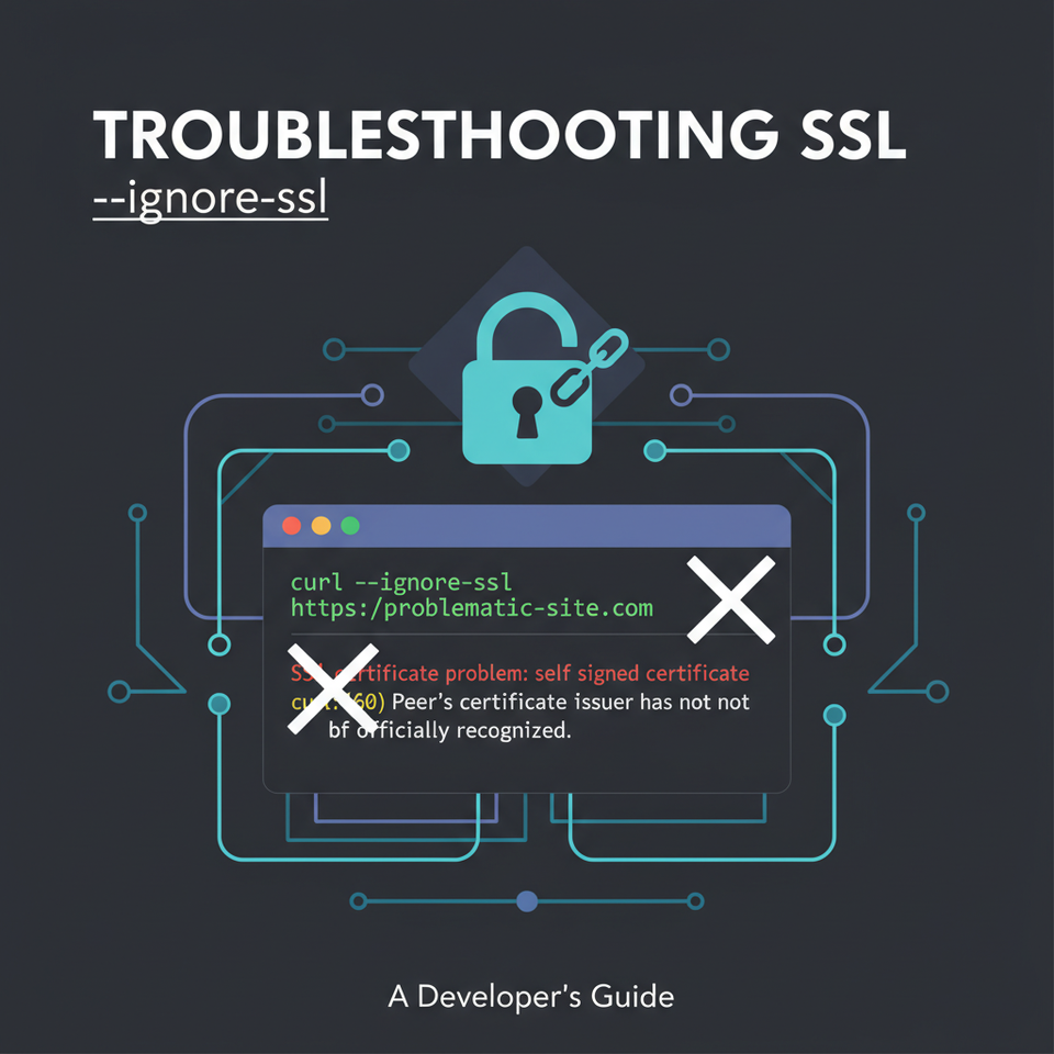 Troubleshooting SSL with curl ignore ssl